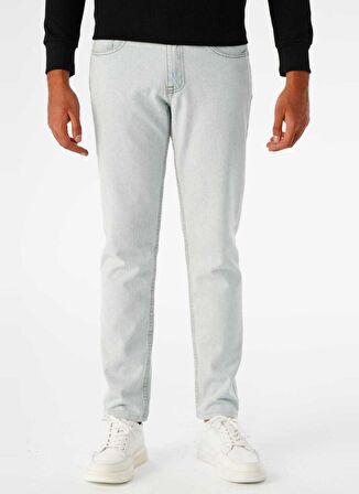 Süvari Normal Bel Normal Paça Slim Fit Mavi - Buz Erkek Pantolon PN2016600110