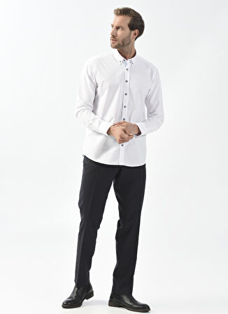 Süvari Normal Bel Normal Paça Regular Fit Lacivert Erkek Pantolon Pn1014400287