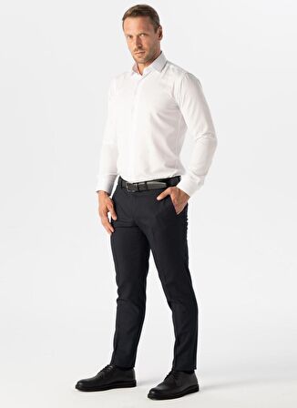 Süvari Normal Bel Normal Paça Slim Fit Lacivert Erkek Pantolon PN1014400288