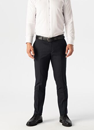 Süvari Normal Bel Normal Paça Slim Fit Lacivert Erkek Pantolon PN1014400288