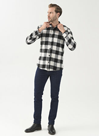 Süvari Gömlek, 2XL, Siyah