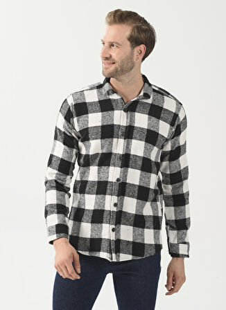 Süvari Gömlek, 2XL, Siyah