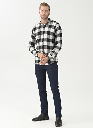 Süvari Gömlek, 2XL, Siyah