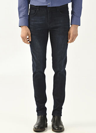 Süvari Normal Bel Normal Paça Super Slim Fit Lacivert Erkek Pantolon PN2016600116