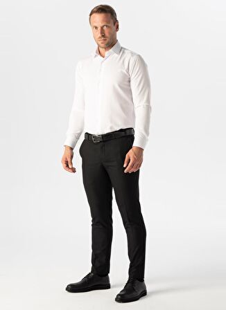 Süvari Normal Bel Normal Paça Slim Fit Siyah Erkek Pantolon Pn1014400295