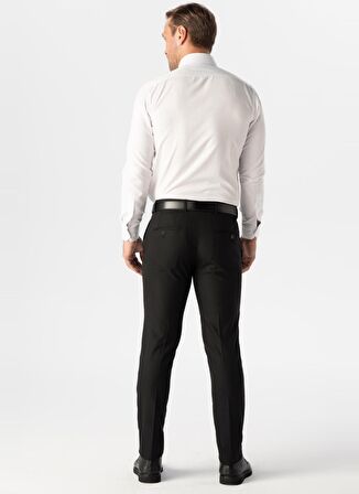 Süvari Normal Bel Normal Paça Slim Fit Siyah Erkek Pantolon Pn1014400295