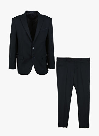 Süvari Normal Bel Regular Fit Lacivert Erkek Takım Elbise TK1007000191