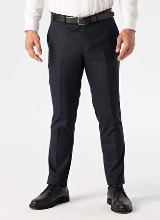 Süvari Normal Bel Normal Paça Slim Fit Lacivert Erkek Pantolon Pn2020500525