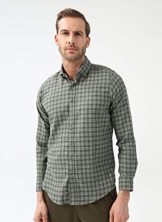 Süvari Gömlek, Xl, Koyu Yeşil