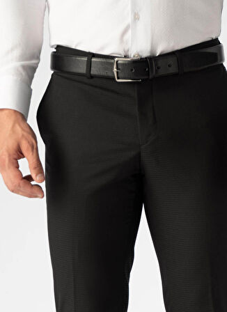 Süvari Normal Bel Normal Paça Slim Fit Siyah Erkek Pantolon Pn2020500527