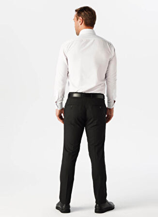 Süvari Normal Bel Normal Paça Slim Fit Siyah Erkek Pantolon Pn2020500527