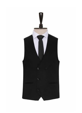 Süvari Normal Bel Regular Fit Siyah Erkek Takım Elbise Tk1007000201