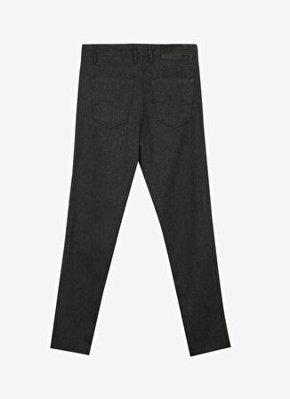 Süvari Normal Bel Normal Paça Slim Fit Siyah Erkek Pantolon Pn2020500533