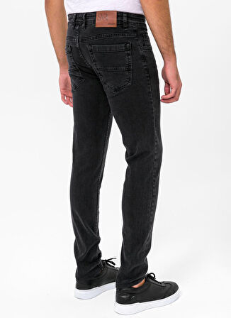 Süvari Normal Bel Normal Paça Regular Fit Gri Erkek Pantolon PN2024000018