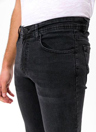 Süvari Normal Bel Normal Paça Regular Fit Gri Erkek Pantolon PN2024000018