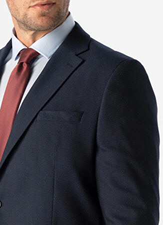 Süvari Normal Bel Slim Fit Lacivert Erkek Takım Elbise TK1006900240