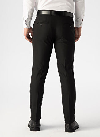 Süvari Normal Bel Normal Paça Regular Fit Siyah Erkek Pantolon Pn1014400306