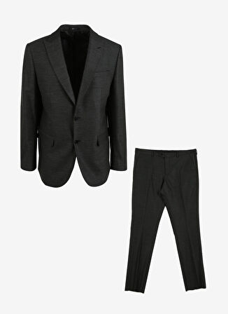 Süvari Normal Bel Regular Fit Antrasit Erkek Takım Elbise Tk1007000202