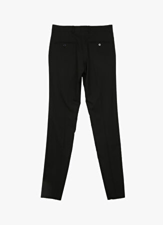 Süvari Normal Bel Normal Paça Slim Fit Siyah Erkek Pantolon PN1014400313
