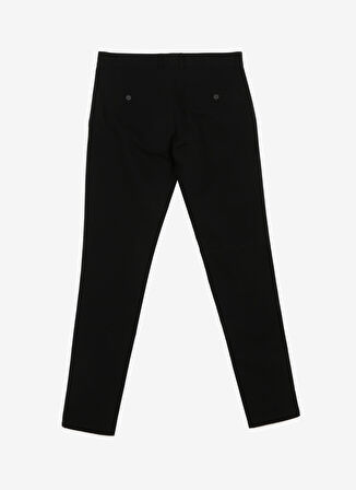 Süvari Normal Bel Normal Paça Slim Fit Siyah Erkek Pantolon Pn2020500538