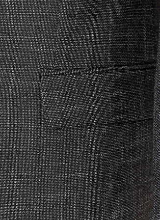 Süvari Normal Bel Regular Fit Siyah Erkek Takım Elbise TK1015000042