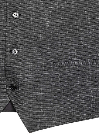 Süvari Normal Bel Regular Fit Siyah Erkek Takım Elbise TK1015000042