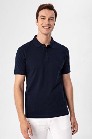 Polo Yaka Regular Kalıp Armürlü Tişört TS1014000300