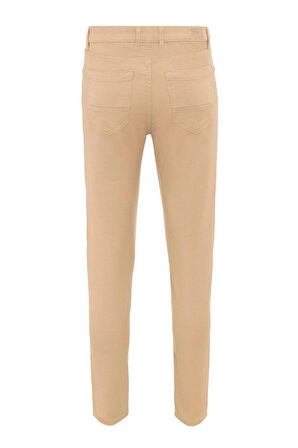 Slim 5 Cep Kalıp Armürlü Pantolon