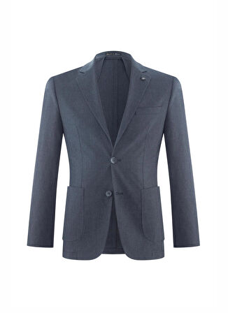 Süvari Normal Bel Slim Fit Lacivert Erkek Takım Elbise TK1006900268