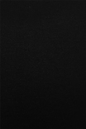 Siyah Slim Fit Armürlü Bisiklet Yaka Tişört
