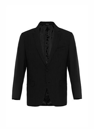 Süvari Standart Bel Regular Fit Siyah Erkek Takım Elbise TK1000400390