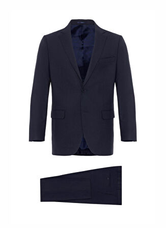 Süvari Normal Bel Regular Fit Lacivert Erkek Takım Elbise TK1000400398