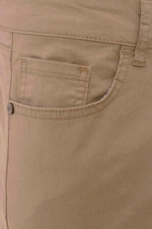Slim 5 Cep Kalıp Düz Pantolon