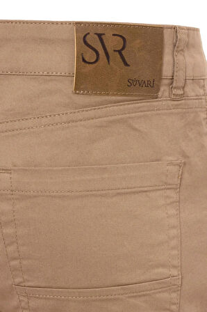 Slim 5 Cep Kalıp Düz Pantolon