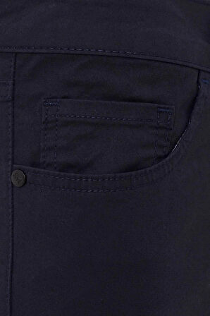 Slim 5 Cep Kalıp Düz Pantolon