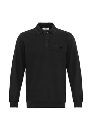 Polo Yaka Regular Kalıp Düz Triko