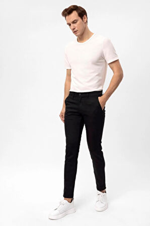 Slim Kalıp Armürlü Pantolon