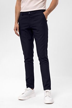 Süvari Slim Kalıp Desenli Jogger Pantolon