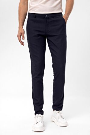 Süvari Slim Kalıp Desenli Jogger Pantolon