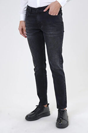 Slim Kalıp Denim Pantolon