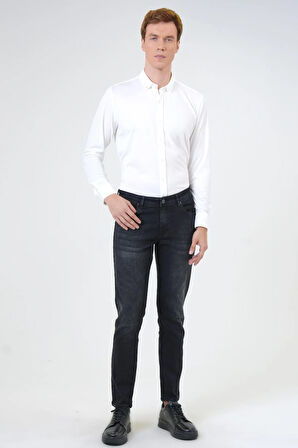 Slim Kalıp Denim Pantolon