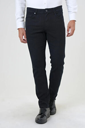 Slim Kalıp Armürlü Pantolon