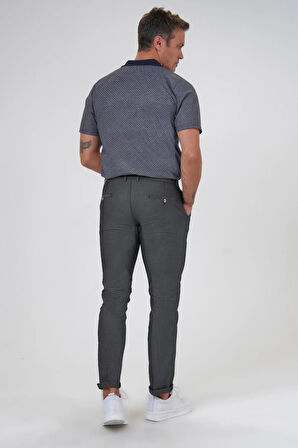 Regular Kalıp Armürlü Pantolon