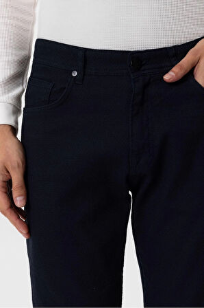 Regular Kalıp Armürlü Pantolon