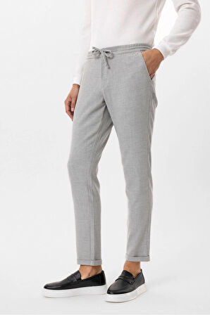 Slim Kalıp Armürlü Jogger Pantolon