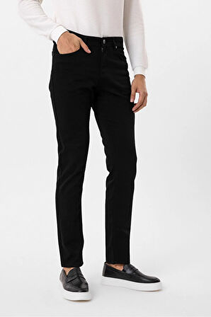 Slim 5 Cep Kalıp Düz Pantolon