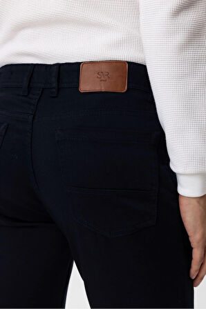 Slim 5 Cep Kalıp Düz Pantolon
