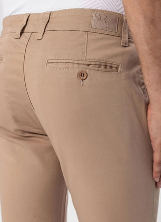 Süvari Siyah Erkek Slim Fit Armürlü Pantolon PN2020500670