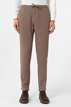 Slim Kalıp Düz Jogger Pantolon