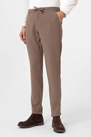 Slim Kalıp Düz Jogger Pantolon